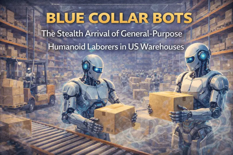 Blue Collar Bots: The Stealth Arrival of General-Purpose Humanoid Laborers in US Warehouses